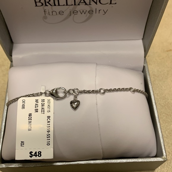 Sterling Silver Adjustable Bracelet - Picture 2 of 5